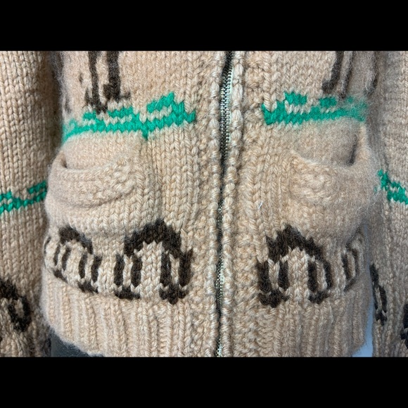 Handmade Vintage Cottage Sweater - Picture 4 of 5